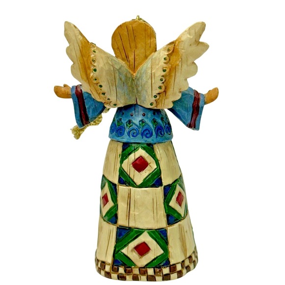 Jim Shore Heartwood Creek 2002 Angel‎ Ornament 4" #105174 Enesco - Picture 2 of 11